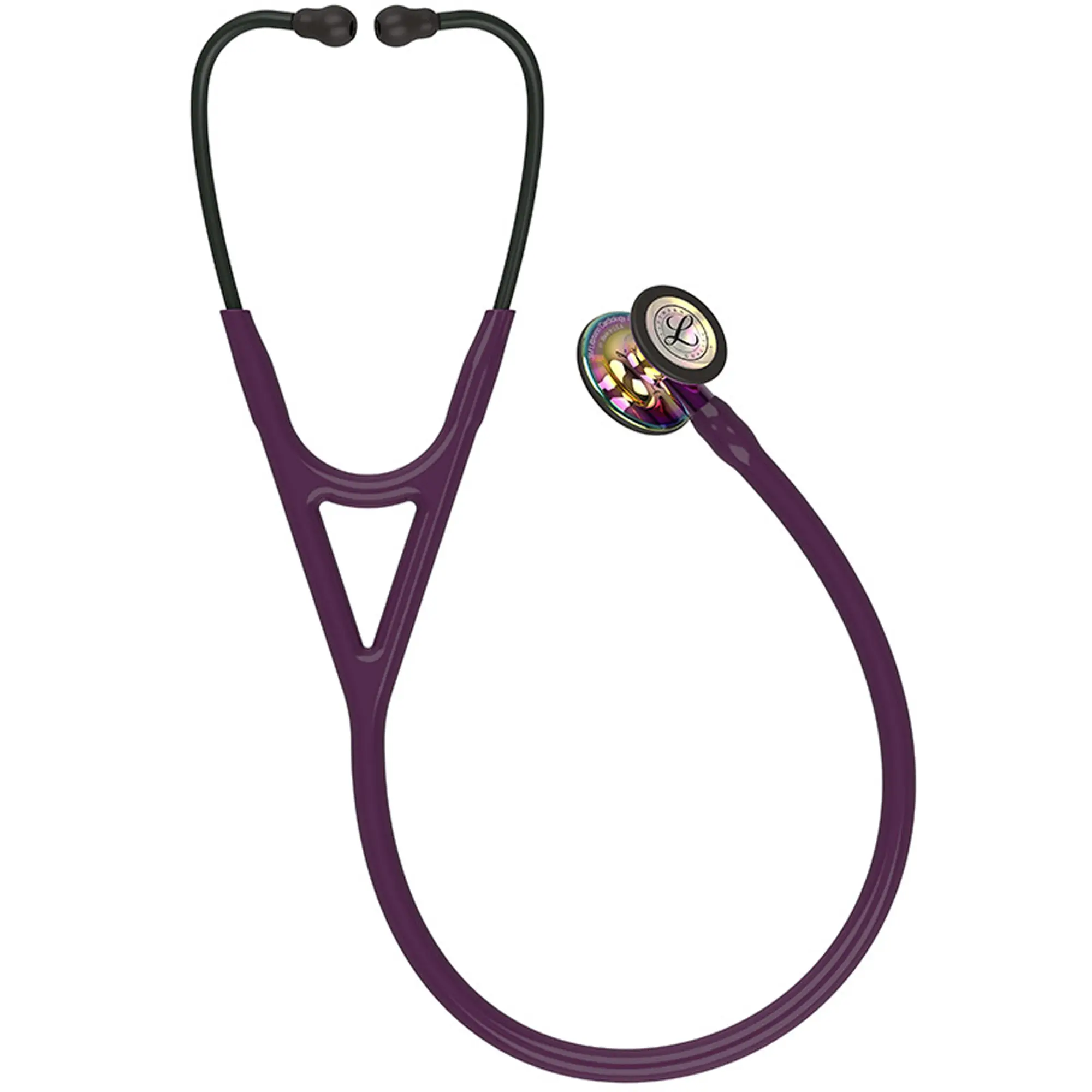 Стетоскоп Littmann Cardiology IV Diagnostic Фиолетовый и радуга, двухсторонний, медицинский