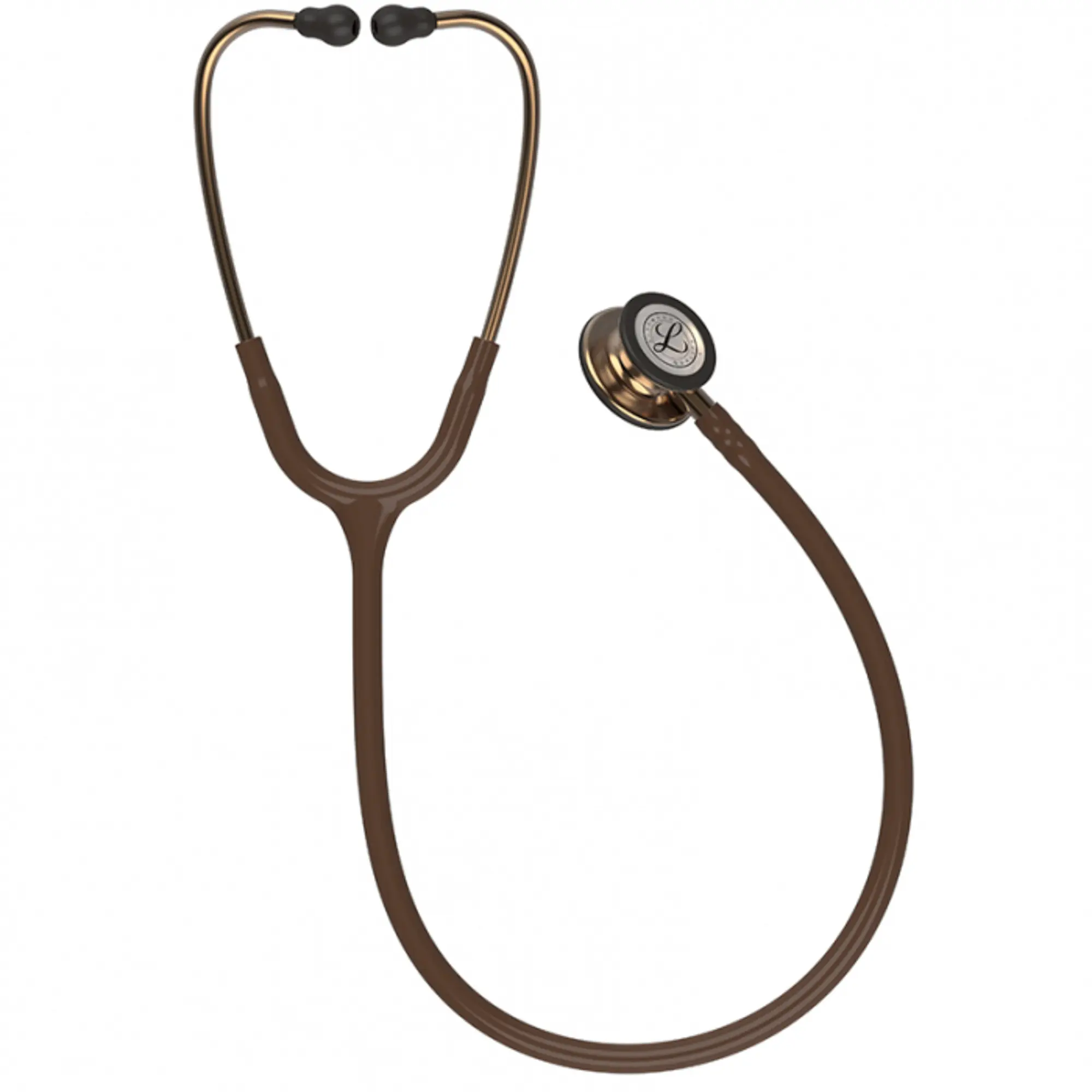 Стетоскоп Littmann Classic III Шоколадный и медный, двухсторонний, медицинский