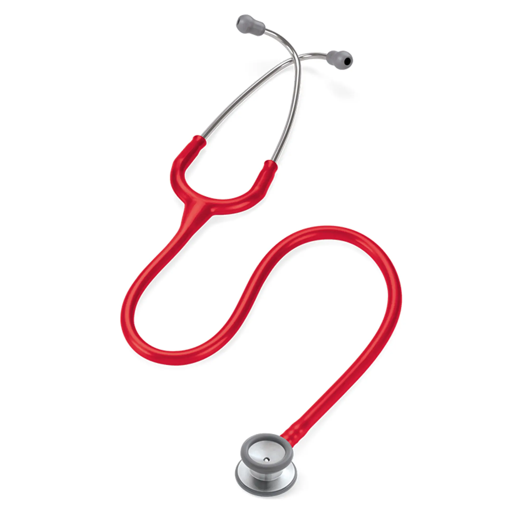 Стетоскоп Littmann Classic II Pediatric Красный и сталь, двухсторонний, медицинский