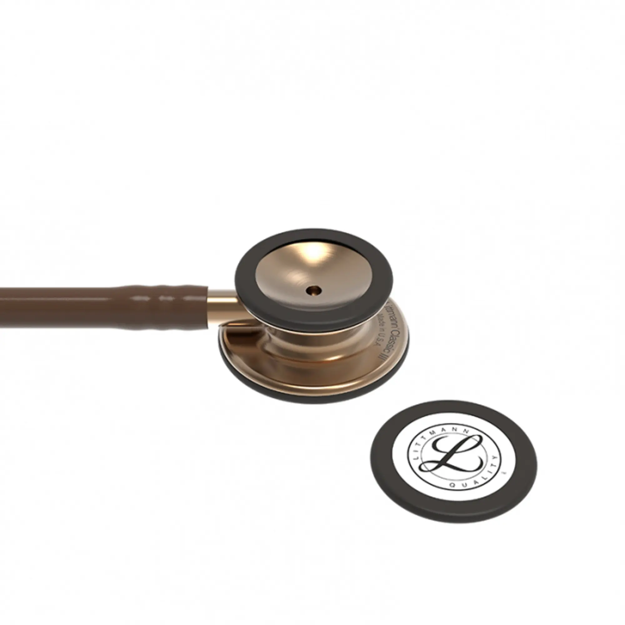 Стетоскоп Littmann Classic III Шоколадный и медный, двухсторонний, медицинский