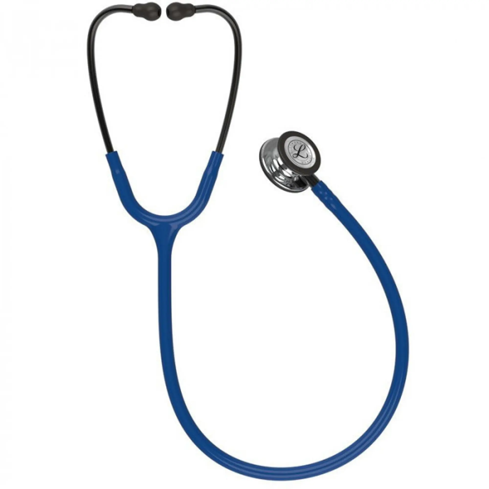 Стетоскоп медицинский Littmann Classic III Тёмно-синий и зеркальный, двухсторонний