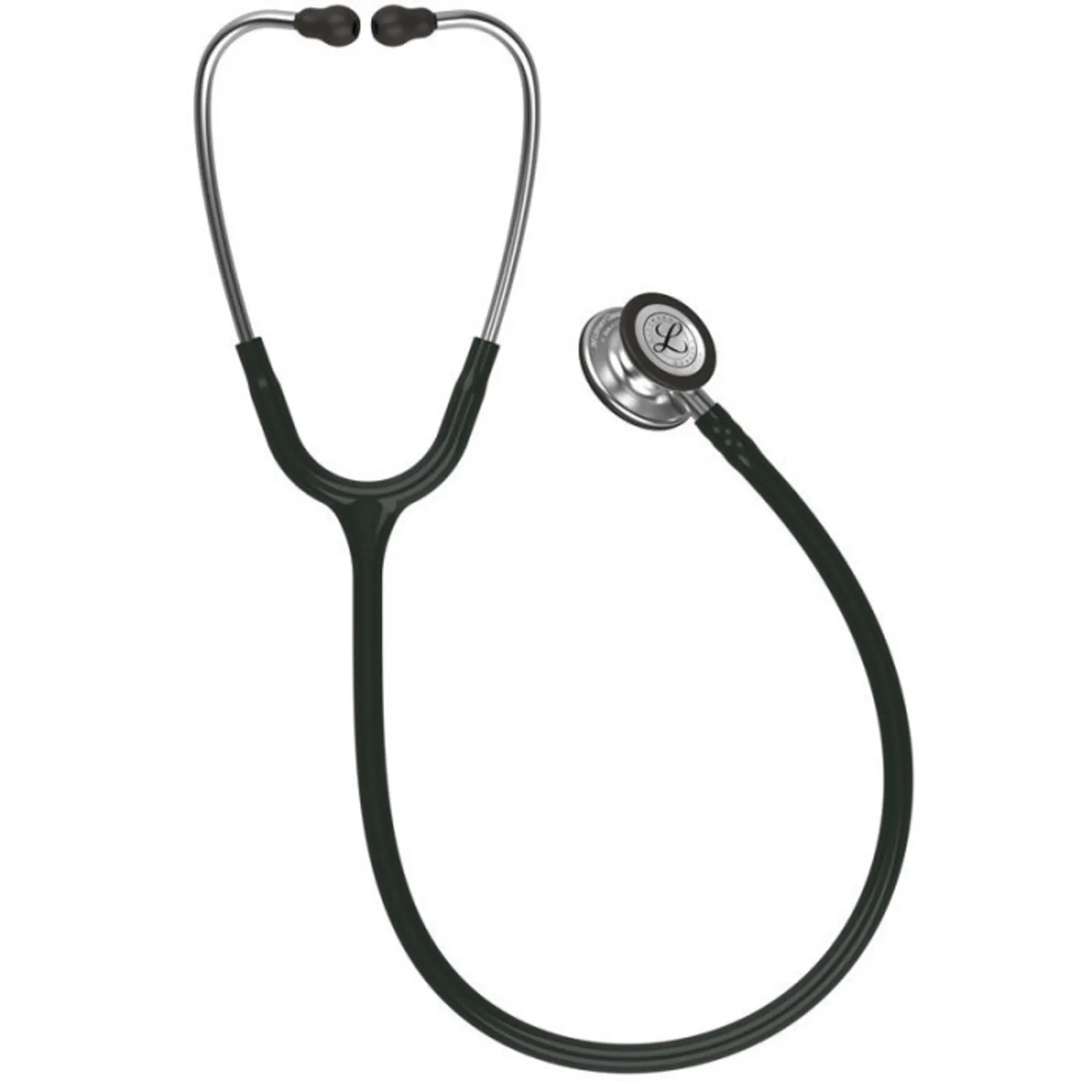 Стетоскоп медицинский Littmann Classic III Чёрный и сталь, двухсторонний