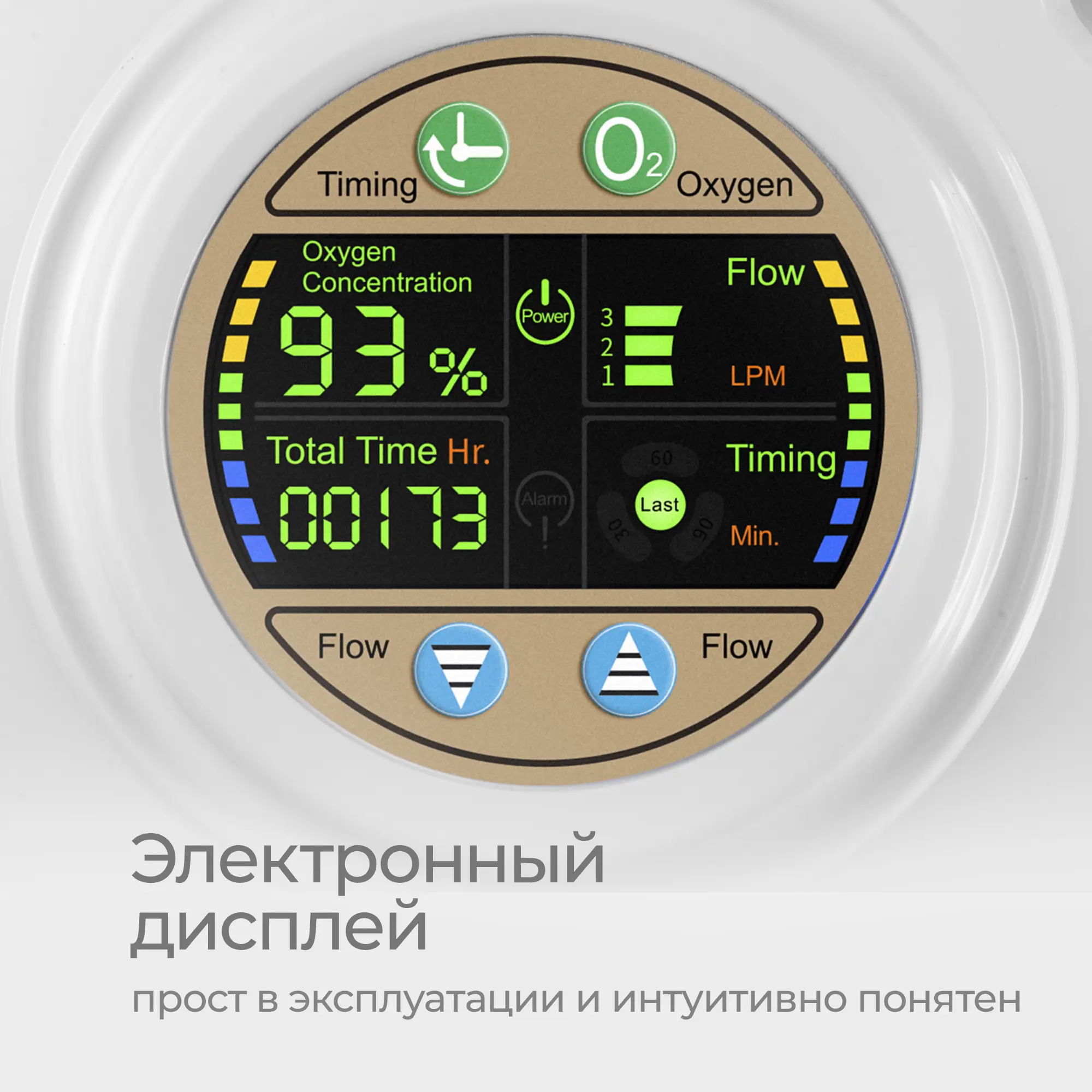 Кислородный концентратор Sensitec MOC-03, портативный медицинский аппарат, концентратор кислорода