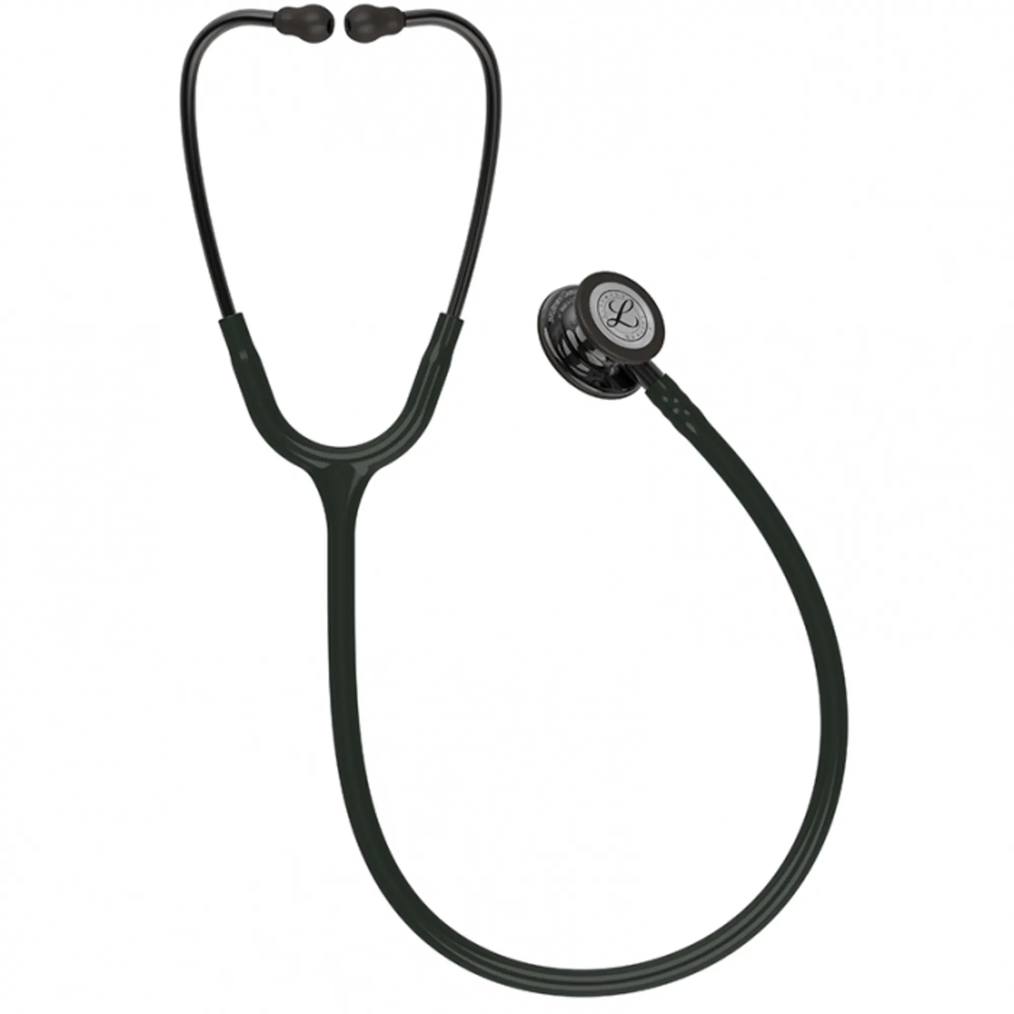 Стетоскоп медицинский Littmann Classic III Чёрный и дымчатый, двухсторонний