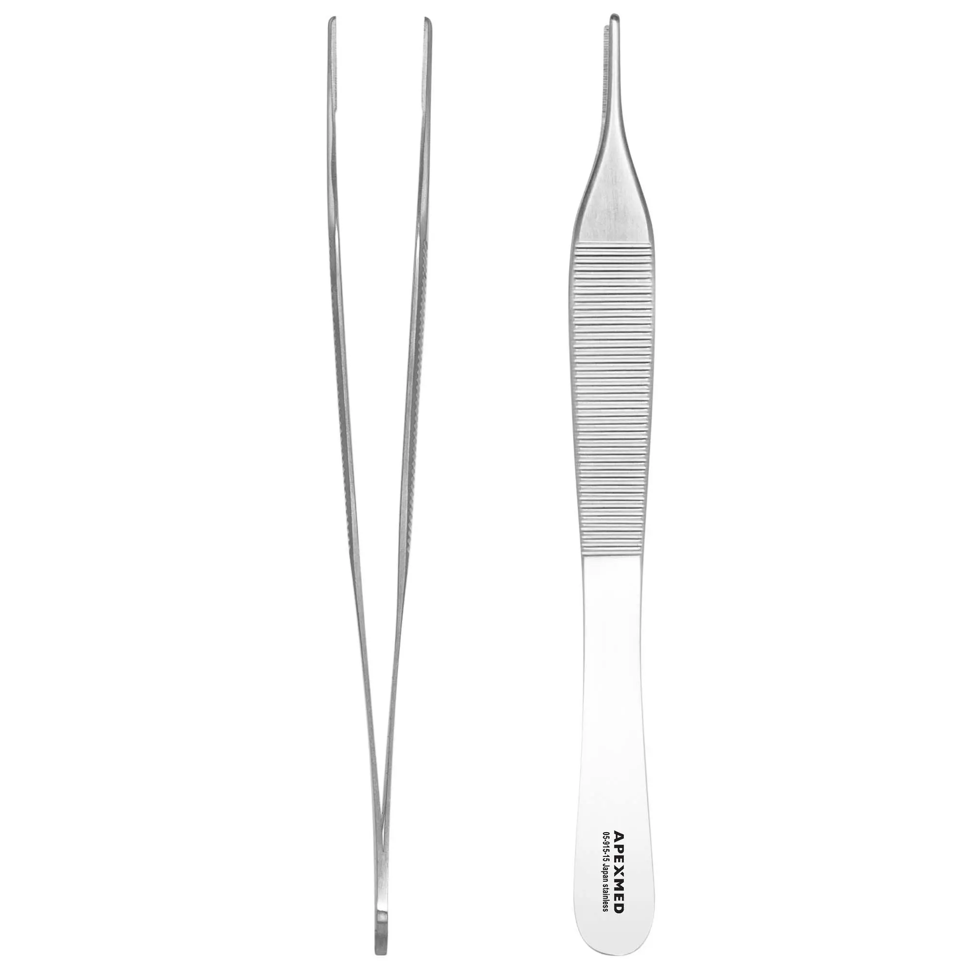 Пинцет анатомический Apexmed Adson 150 мм, прямой