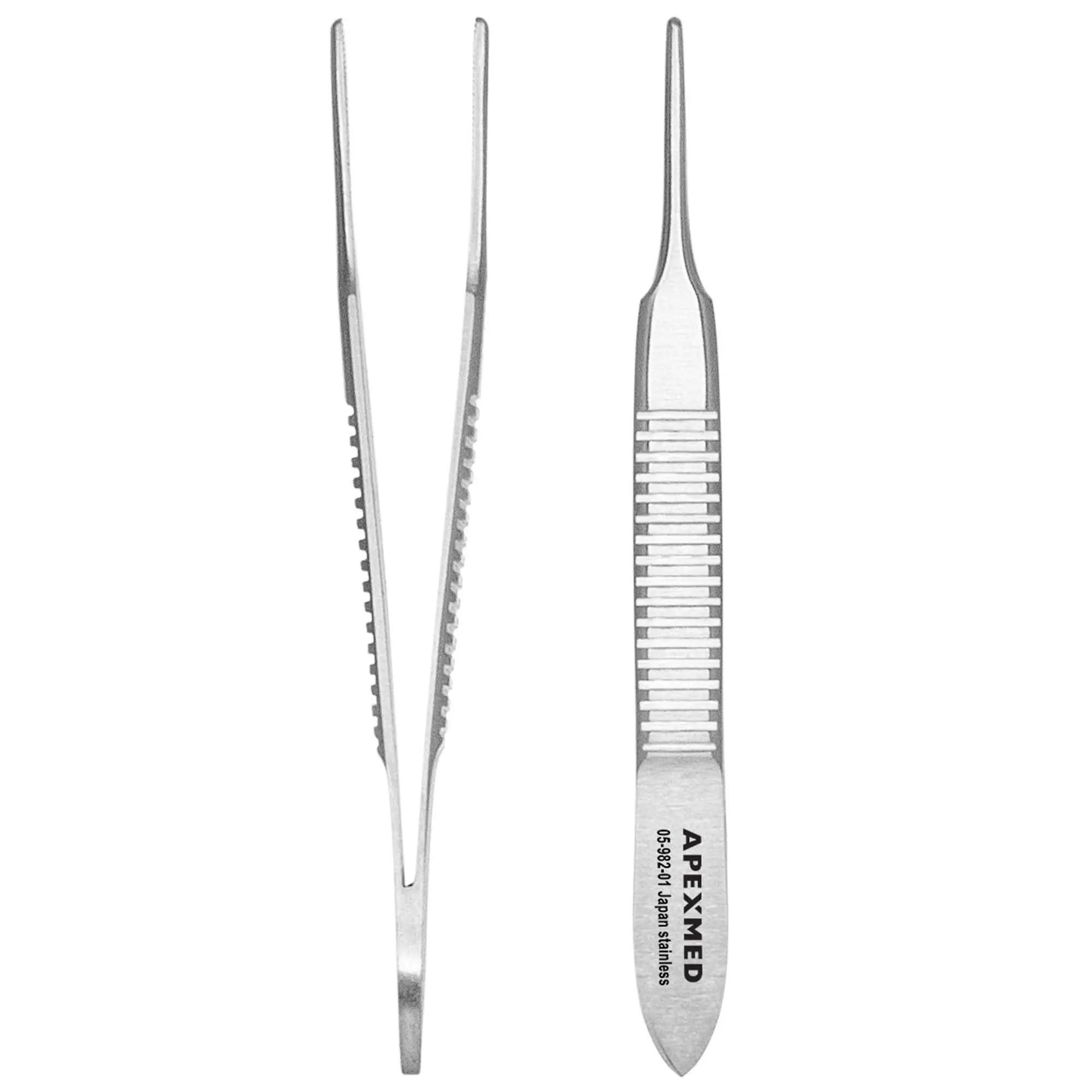 Пинцет анатомический Apexmed глазной 70 мм, прямой