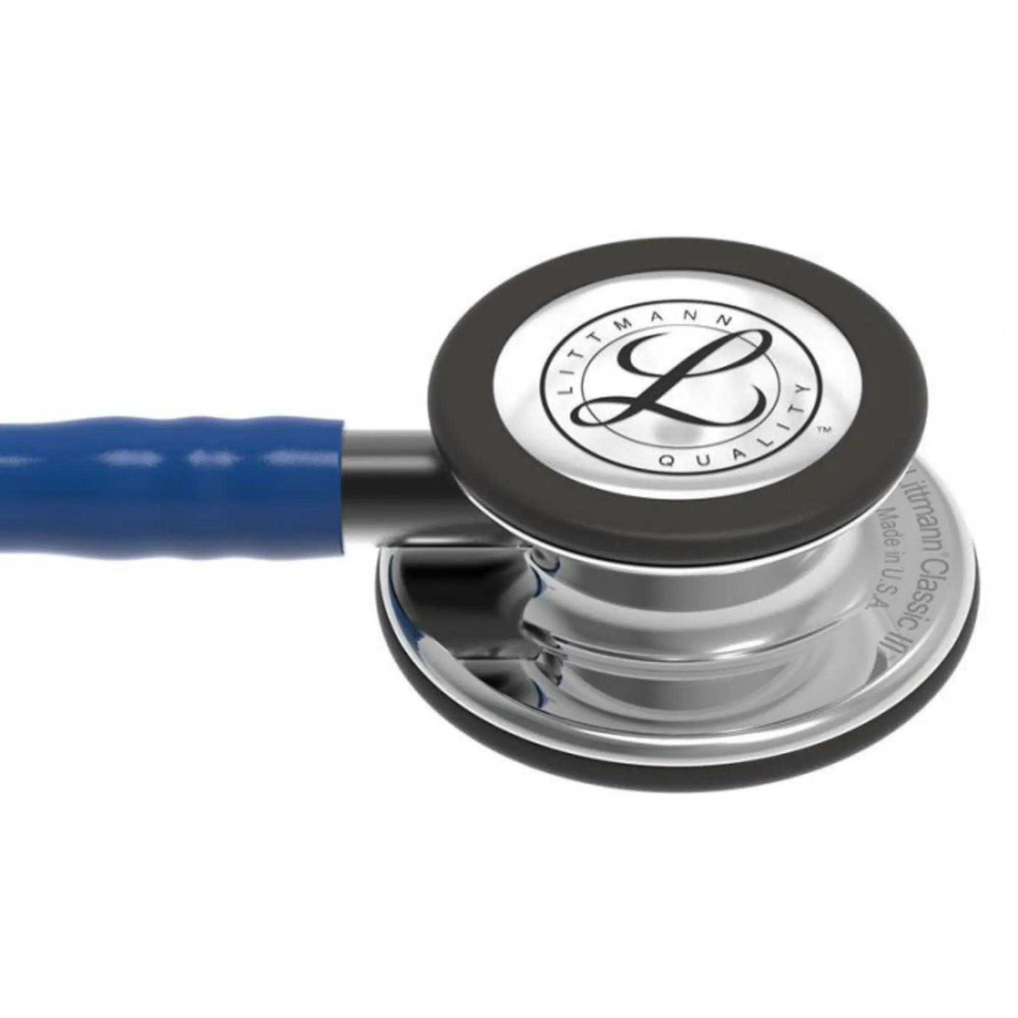 Стетоскоп медицинский Littmann Classic III Тёмно-синий и зеркальный, двухсторонний