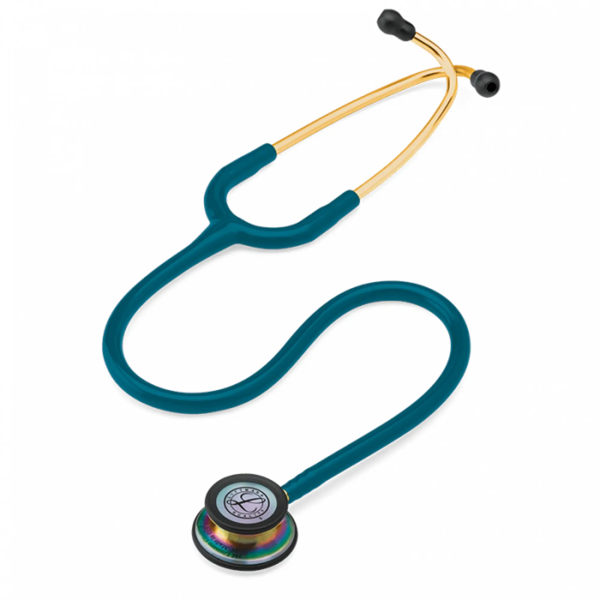 Стетоскоп медицинский Littmann Classic III Морская волна и радужный, двухсторонний