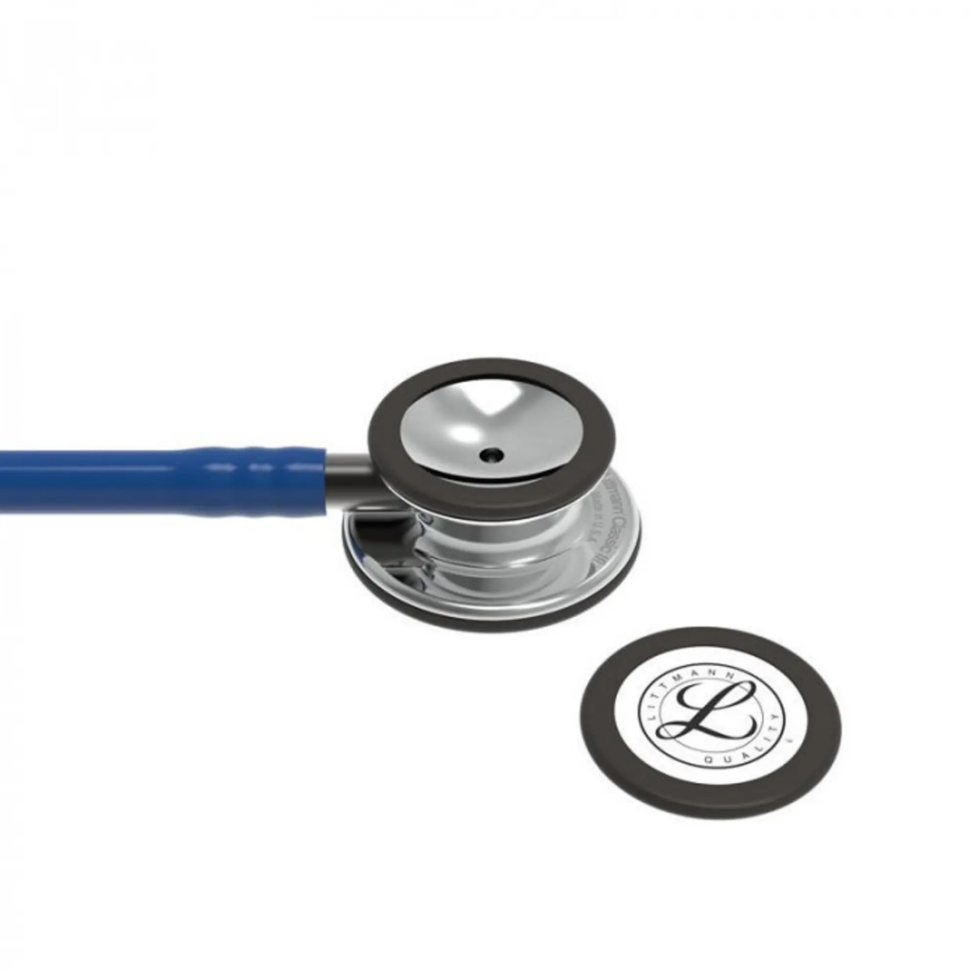 Стетоскоп медицинский Littmann Classic III Тёмно-синий и зеркальный, двухсторонний