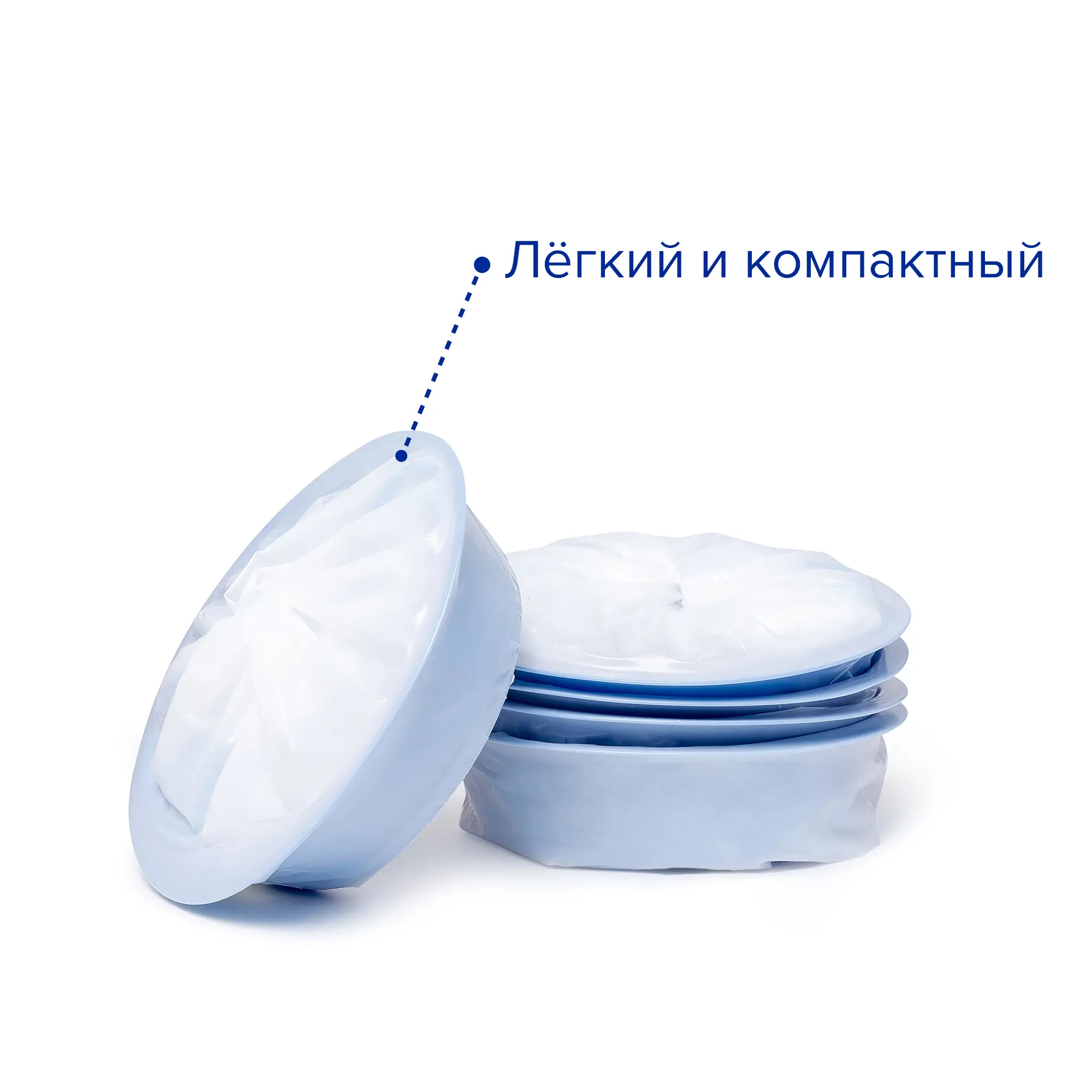 Гигиенический пакет для рвотных масс Apexmed BluBag, 1500 мл, 10 шт
