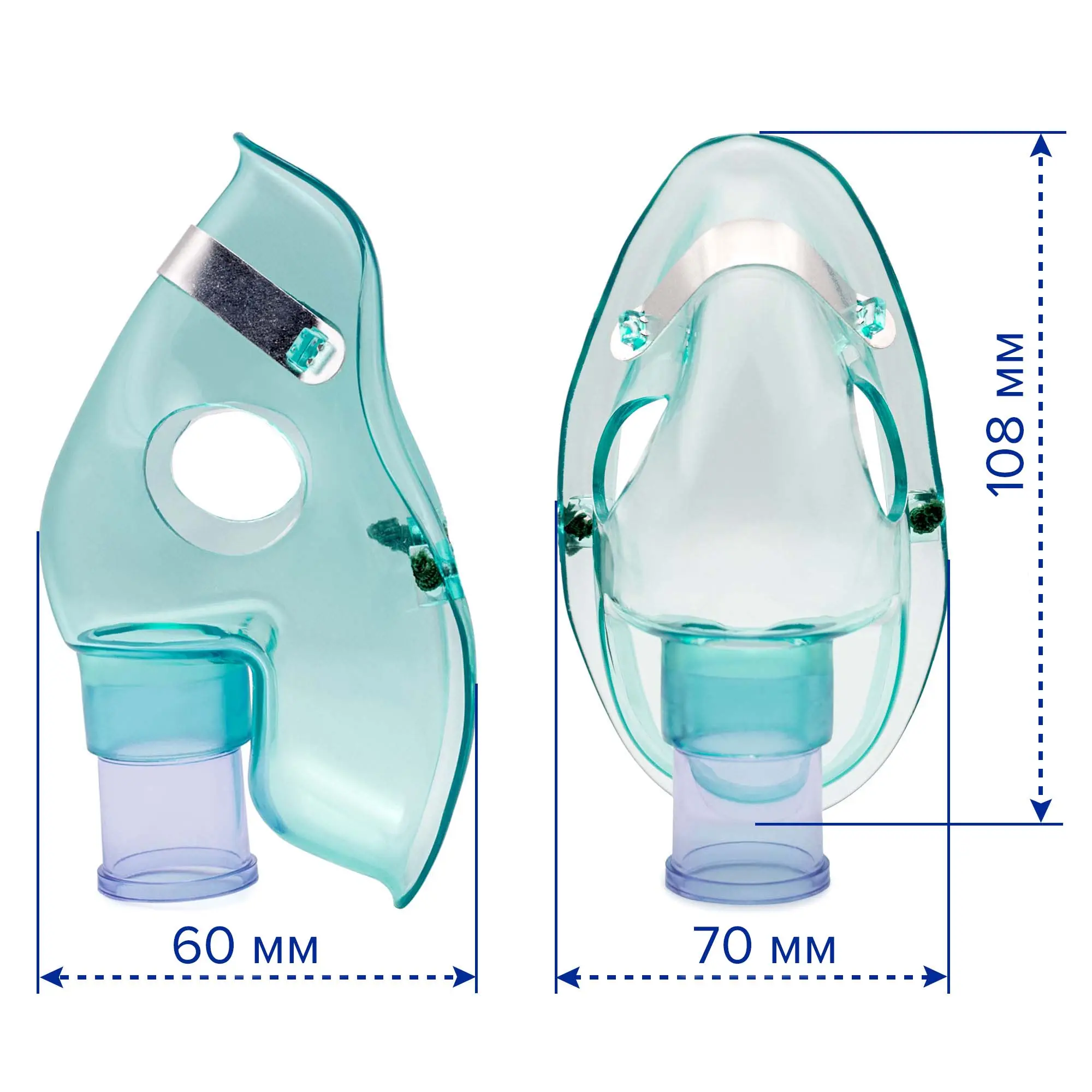 Небулайзерная камера с маской L, 6 мл Apexmed для компрессорного ингалятора (небулайзера)