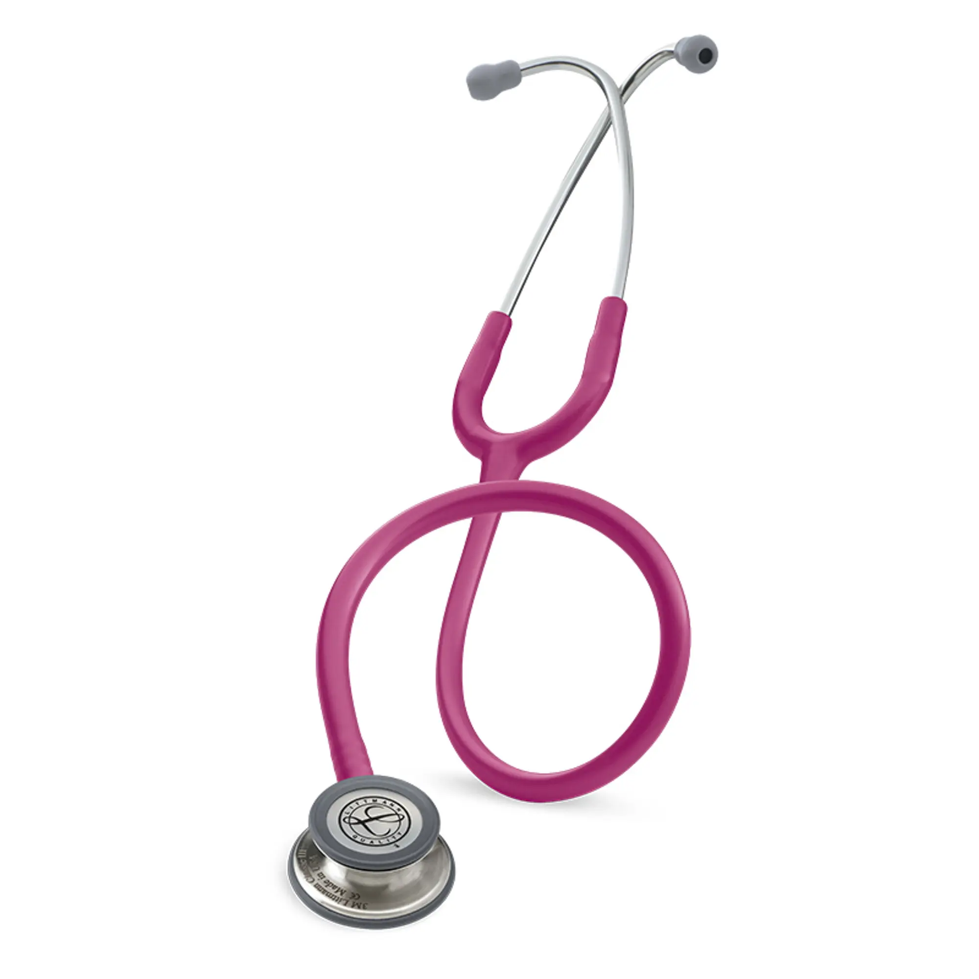 Стетоскоп медицинский Littmann Classic III Малиновый и сталь, двухсторонний