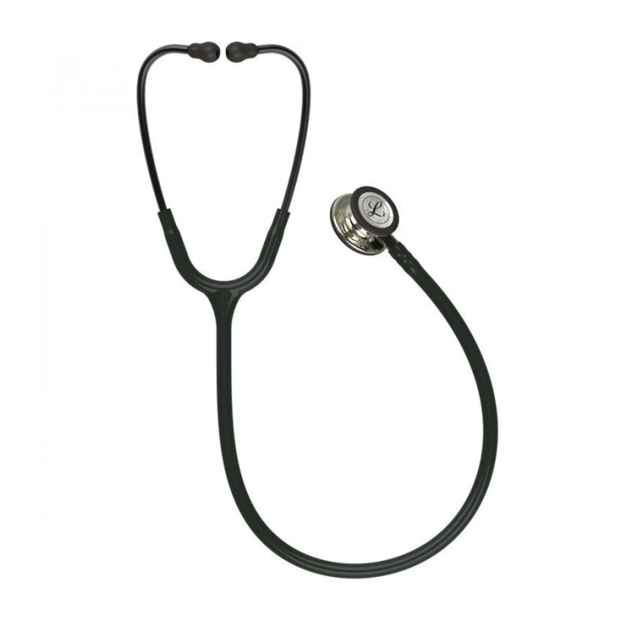 Стетоскоп медицинский Littmann Classic III Чёрный и шампань, двухсторонний