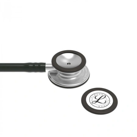 Стетоскоп Littmann Classic III Чёрный и сталь, двухсторонний, медицинский