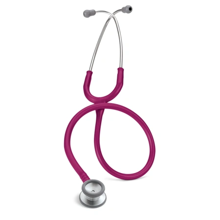 Стетоскоп Littmann Classic II Pediatric Малиновый и сталь, педиатрический, двухсторонний, медицинский