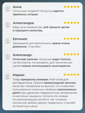 Лезвия для скальпеля Apexmed №36, из нержавеющей стали, 100 шт, хирургическое, стерильное