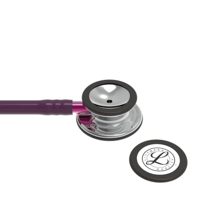 Стетоскоп медицинский Littmann Classic III Сливовый и зеркальный, двухсторонний