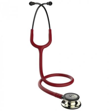 Стетоскоп Littmann Classic III Бордовый и шампань, двухсторонний, медицинский