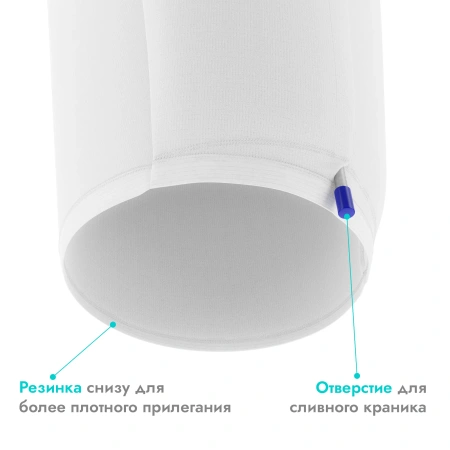 Бандаж для носимого ножного мочеприемника с креплением на талии, XL, Apexmed