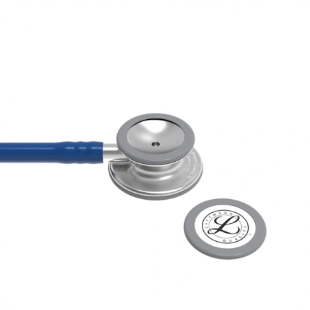 Стетоскоп Littmann Classic III Темно-синий и сталь, двухсторонний, медицинский