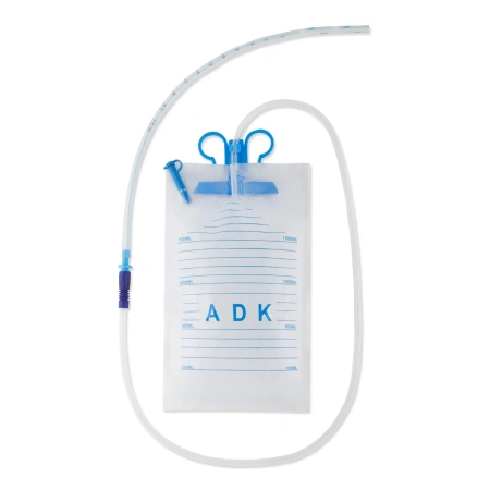 Мешок дренажный абдоминальный с катетером, Ch/Fr 20, 2000 мл, Apexmed