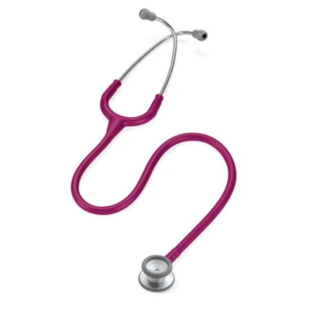 Стетоскоп Littmann Classic II Pediatric Малиновый и сталь, педиатрический, двухсторонний, медицинский