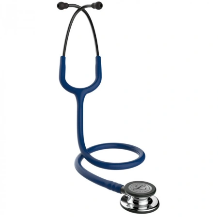 Стетоскоп медицинский Littmann Classic III Тёмно-синий и зеркальный, двухсторонний