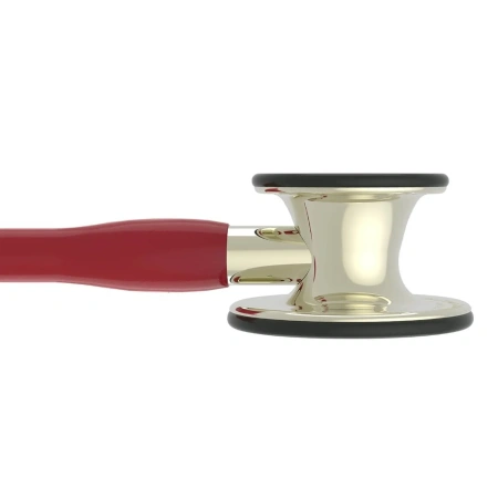 Стетоскоп медицинский Littmann Cardiology IV Diagnostic Красный и шампань, двухсторонний