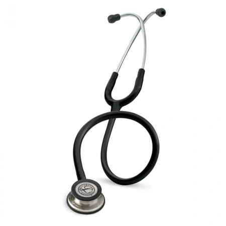 Стетоскоп Littmann Classic III Чёрный и сталь, двухсторонний, медицинский